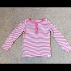 Carter's Size 6 Long-Sleeve Henley Shirt